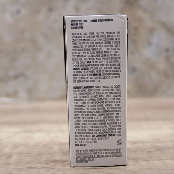 IL MAKIAGE WOKE UP LIKE THIS Flawless Base Foundation 140 Original Natural Matte - Picture 3 of 4